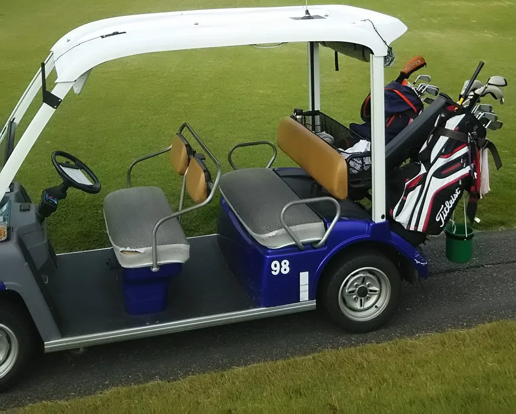 ゴルフ場の強い味方 ゴルフカートについて 4スタンス理論でのゴルフレッスン Impactゴルフスクール